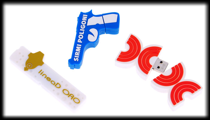 Chiavette USB con forma personalizzata