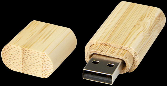 Chiavette USB in legno di bamboo