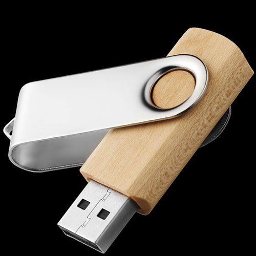 Chiavetta USB Rotate Legno