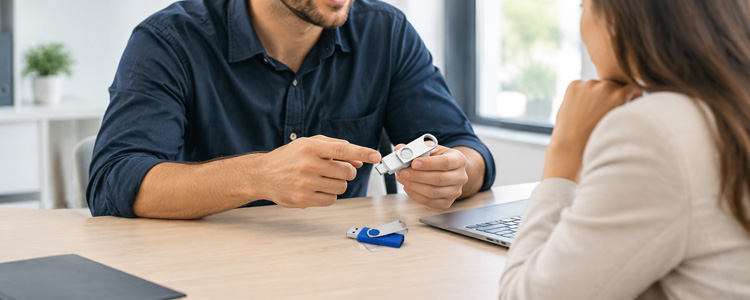 Come ordinare le Chiavette USB personalizzate